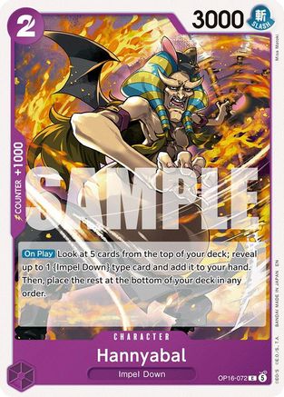 Hannyabal (OP16-072) - [The Time of Battle]
