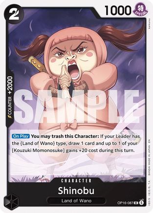 Shinobu (OP16-087) - [The Time of Battle]