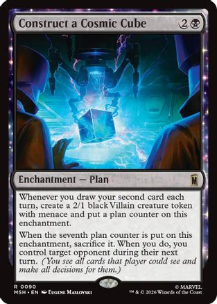 Construct a Cosmic Cube  [Marvel Super Heroes] Foil