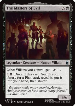 The Masters of Evil  [Marvel Super Heroes] Foil