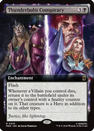 Thunderbolts Conspiracy (Extended Art)  [Marvel Super Heroes] Foil