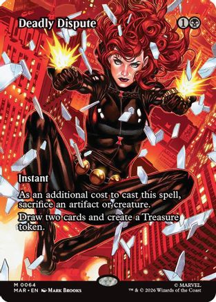 Deadly Dispute (Borderless)  [Marvel Universe Eternal-Legal] Foil