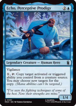 Echo, Perceptive Prodigy  [Marvel Super Heroes]