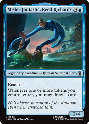 Mister Fantastic, Reed Richards  [Marvel Super Heroes]