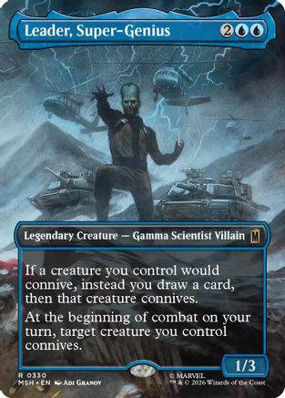 Leader, Super-Genius (Borderless)  [Marvel Super Heroes]