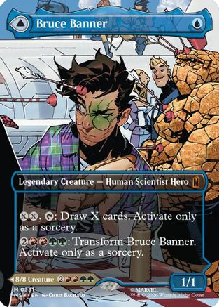 Bruce Banner(Borderless) (0331)  [Marvel Super Heroes]