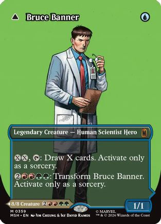 Bruce Banner (Borderless) (0359)  [Marvel Super Heroes]