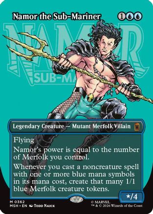 Namor the Sub-Mariner (Borderless)  [Marvel Super Heroes]