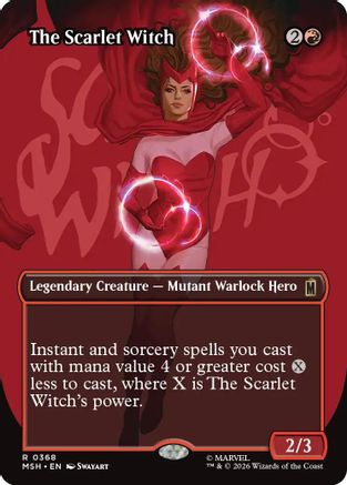 The Scarlet Witch (Borderless)  [Marvel Super Heroes]