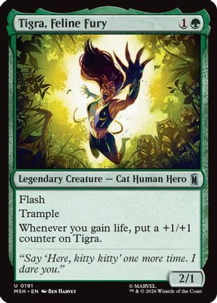 Tigra, Feline Fury  [Marvel Super Heroes]