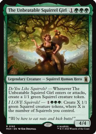 The Unbeatable Squirrel Girl  [Marvel Super Heroes] Foil