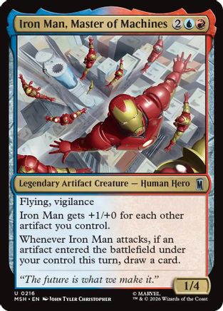 Iron Man, Master of Machines  [Marvel Super Heroes] Foil