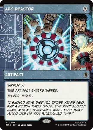 Arc Reactor (Borderless)  [Marvel Super Heroes]