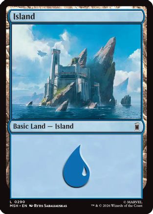 Island (0290)  [Marvel Super Heroes] Foil