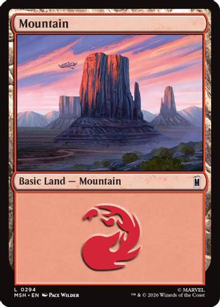 Mountain (0294)  [Marvel Super Heroes] Foil