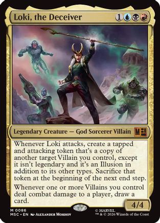 Loki, the Deceiver  [Commander: Marvel Super Heroes]