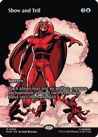 Show and Tell (Borderless)  [Marvel Universe Eternal-Legal] Foil