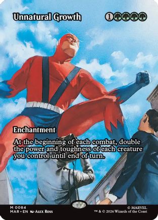 Unnatural Growth (Borderless)  [Marvel Universe Eternal-Legal]