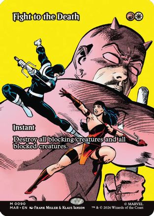 Fight to the Death (Borderless)  [Marvel Universe Eternal-Legal]
