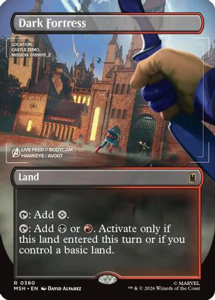 Dark Fortress (Borderless)  [Marvel Super Heroes]