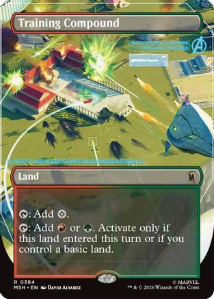 Training Compound (Borderless)  [Marvel Super Heroes]