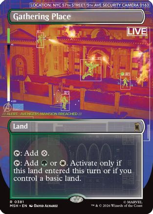 Gathering Place (Borderless)  [Marvel Super Heroes]