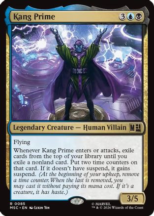 Kang Prime (Surge Foil)  [Commander: Marvel Super Heroes] Foil