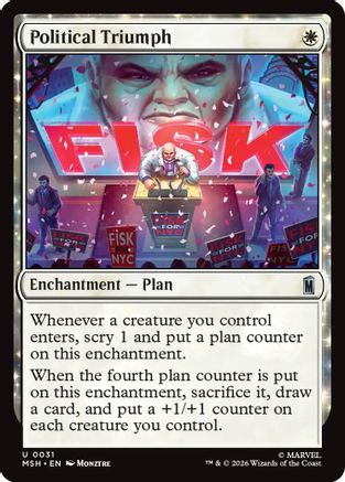 Political Triumph  [Marvel Super Heroes] Foil
