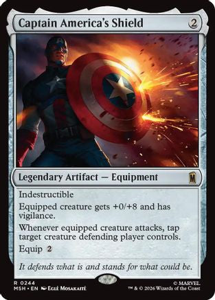 Captain America's Shield  [Marvel Super Heroes] Foil