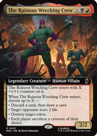 The Ruinous Wrecking Crew (Extended Art)  [Marvel Super Heroes]