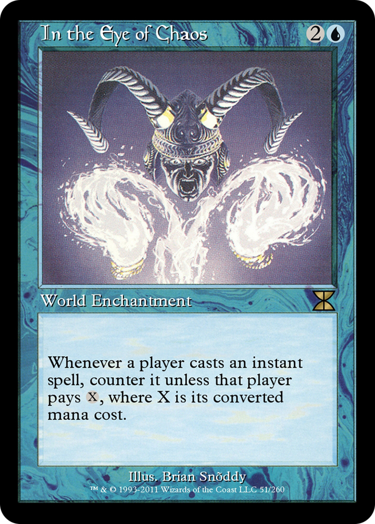 In the Eye of Chaos  [Masters Edition IV] Foil