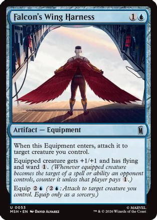 Falcon's Wing Harness  [Marvel Super Heroes] Foil