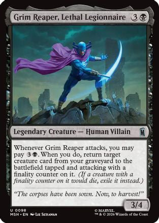 Grim Reaper, Lethal Legionnaire  [Marvel Super Heroes]