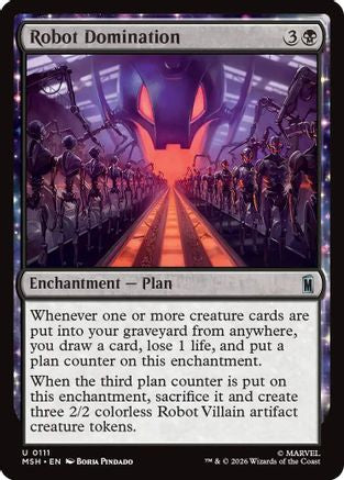 Robot Domination  [Marvel Super Heroes] Foil