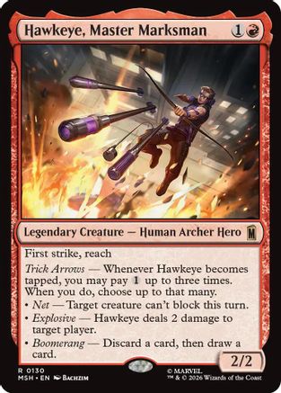Hawkeye, Master Marksman  [Marvel Super Heroes]