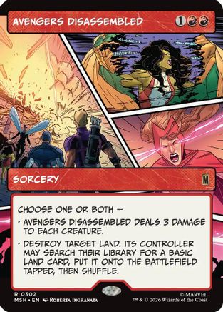Avengers Disassembled (Borderless)  [Marvel Super Heroes]