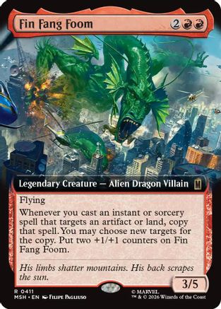 Fin Fang Foom (Extended Art)  [Marvel Super Heroes] Foil