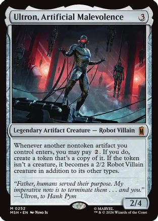 Ultron, Artificial Malevolence  [Marvel Super Heroes] Foil
