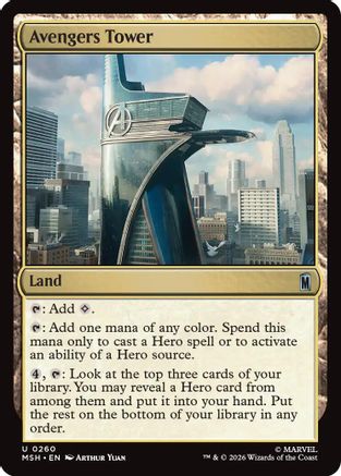 Avengers Tower  [Marvel Super Heroes] Foil