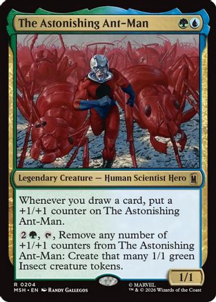 The Astonishing Ant-Man  [Marvel Super Heroes] Foil