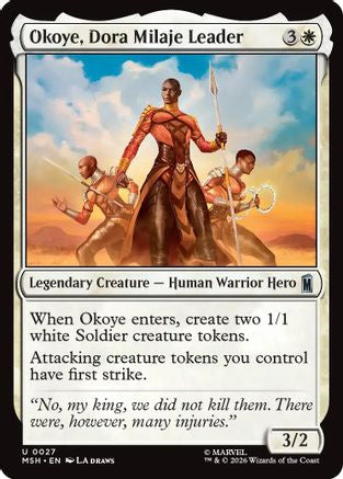 Okoye, Dora Milaje Leader  [Marvel Super Heroes] Foil