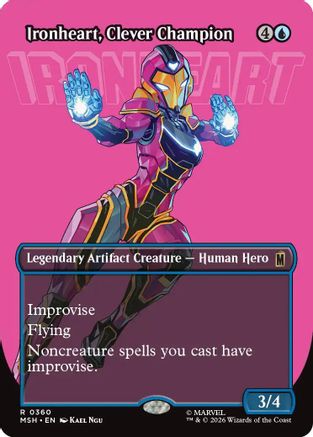 Ironheart, Clever Champion (Borderless)  [Marvel Super Heroes]