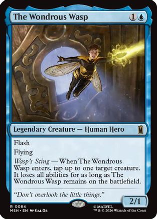The Wondrous Wasp  [Marvel Super Heroes] Foil