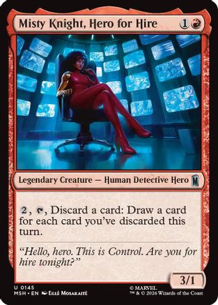 Misty Knight, Hero for Hire  [Marvel Super Heroes]