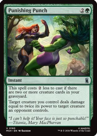 Punishing Punch  [Marvel Super Heroes] Foil