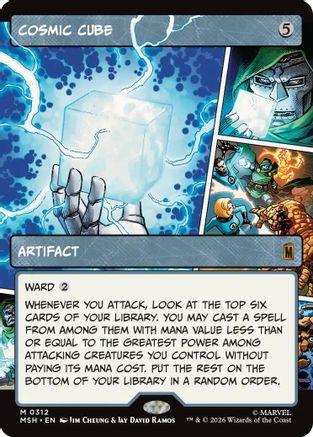 Cosmic Cube (Borderless) (0312)  [Marvel Super Heroes]