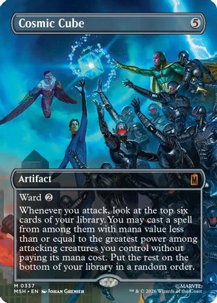 Cosmic Cube (Borderless) (0337)  [Marvel Super Heroes]