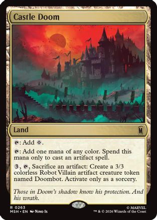 Castle Doom  [Marvel Super Heroes] Foil
