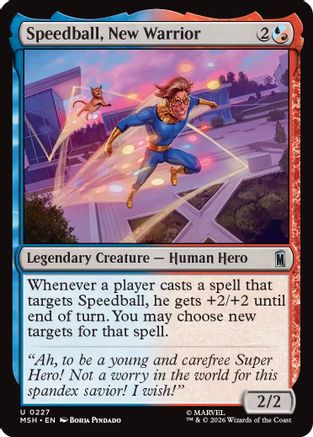Speedball, New Warrior  [Marvel Super Heroes]