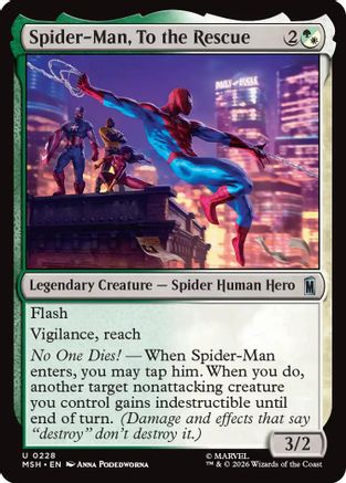 Spider-Man, To the Rescue  [Marvel Super Heroes] Foil